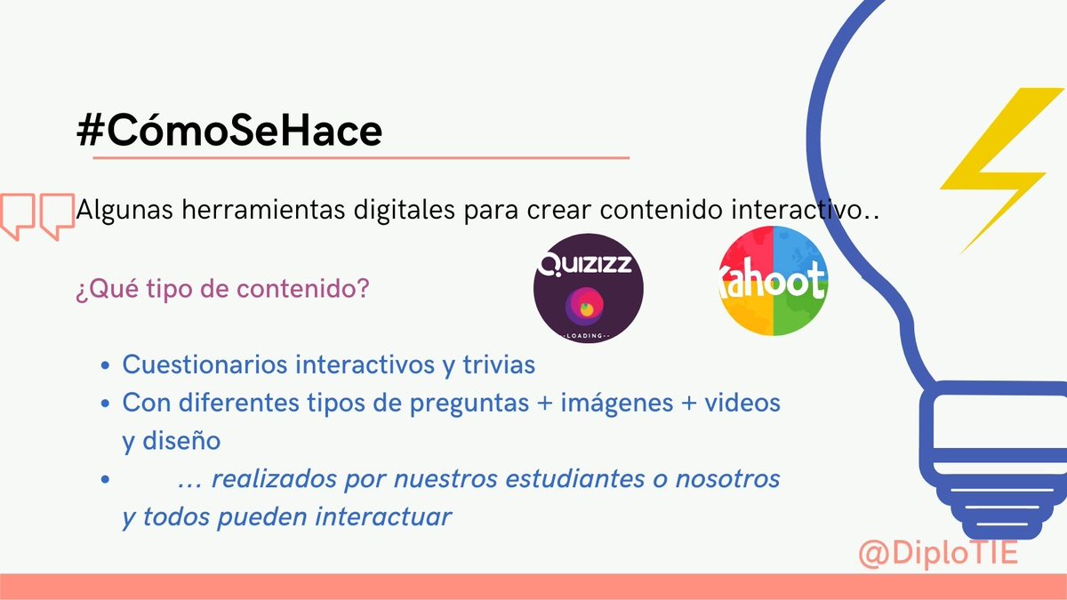 diplotie's tweet image. 🌺Compartimos en las imágenes sugerencias de herramientas para construir objetos de aprendizaje digitales interactivos en nuestro #diseñoformativo ¿Cónocen alguna? ¿Cuál recomiendan? ¿Pueden ampliar esta lista? 🤓📢