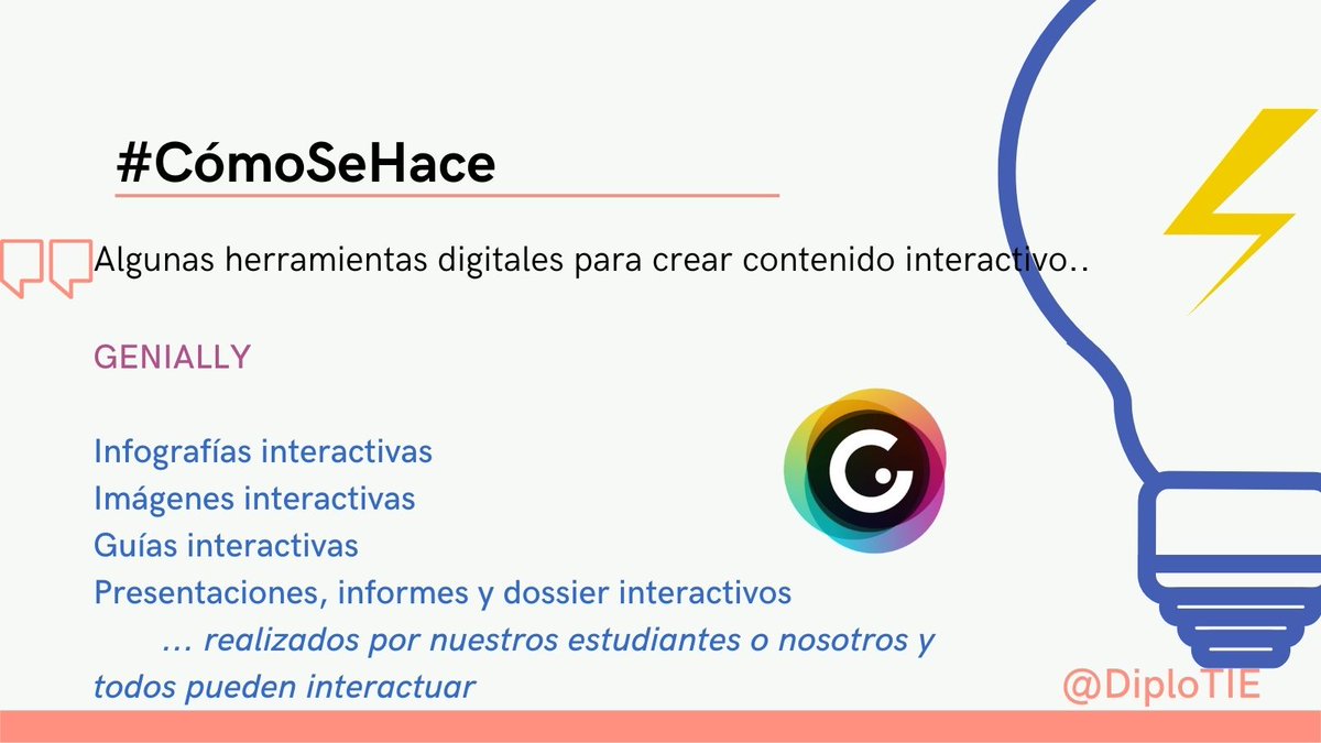 diplotie's tweet image. 🌺Compartimos en las imágenes sugerencias de herramientas para construir objetos de aprendizaje digitales interactivos en nuestro #diseñoformativo ¿Cónocen alguna? ¿Cuál recomiendan? ¿Pueden ampliar esta lista? 🤓📢