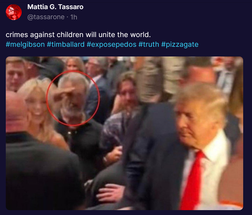 PamJamiso13's tweet photo. #MelGibson #TimBallard #Exposepedos #Truth #Pizzagate #SaveOurChildren #SaveTheChildren https://t.co/IhEoVzA81D