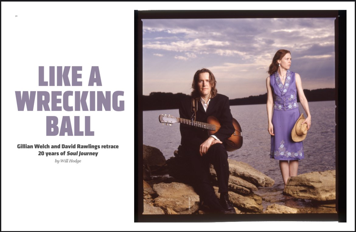 Will Hodge (@will_hodge) on Twitter photo Happy 20th to <a href="/gillianwelch/">Gillian Welch</a>’s transformative ‘Soul Journey’ LP. I had the good fortune to interview her and <a href="/TheDaveRawlings/">David Rawlings</a> about this beautiful album for the new summer edition of <a href="/nodepression/">No Depression – Roots Music Journalism</a> and have yet to come down from the thrill. Grab yours here: store.nodepression.com/collections/si… Happy 20th to <a href="/gillianwelch/">Gillian Welch</a>’s transformative ‘Soul Journey’ LP. I had the good fortune to interview her and <a href="/TheDaveRawlings/">David Rawlings</a> about this beautiful album for the new summer edition of <a href="/nodepression/">No Depression – Roots Music Journalism</a> and have yet to come down from the thrill. Grab yours here: store.nodepression.com/collections/si…