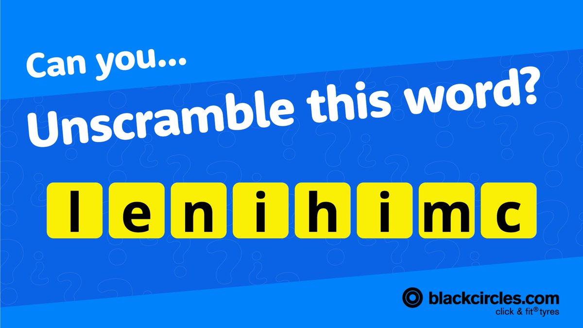 Can you unscramble this word ❓

Happy Friday! we're back again with another chance for you to win a £20 Amazon voucher if you guess the correct word!

Got an idea? pop your suggestions below to win!

Good luck 🍀