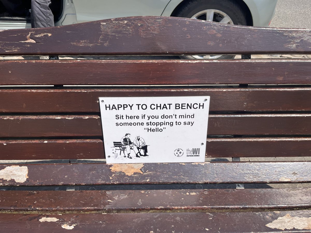 Lovely bench #kirkbystephen 😍 ❤️