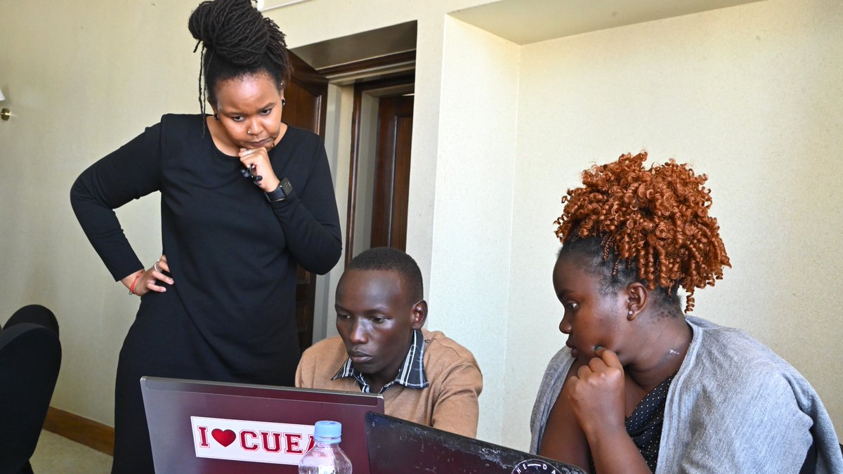 TIKenya's tweet image. Verification of content and sources is key in #Investigativejournalism, hence training and mentorship for some of the journalists is ongoing through the #MediaTechHub project for a couple of months to ensure that quality and factual investigative stories are published