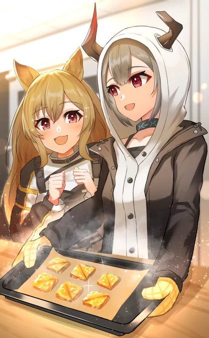 ケオベとヴァルカン #アークナイツ