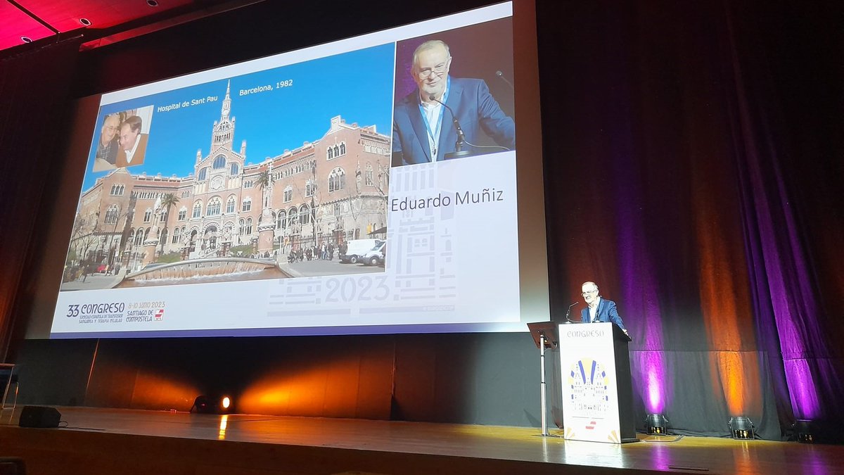 SETS_es's tweet photo. 👏 Lección conmemorativa Prof. Ricardo Castillo
🩸 #Pacientes y #donantes con grupos sanguíneos poco comunes. Un viaje en el tiempo en #SETS2023
🗣️Eduardo Muñiz. Banc de Sang i Teixits, Barcelona @donarsang
https://t.co/oap2GQT35r https://t.co/OM6qk2pnp1