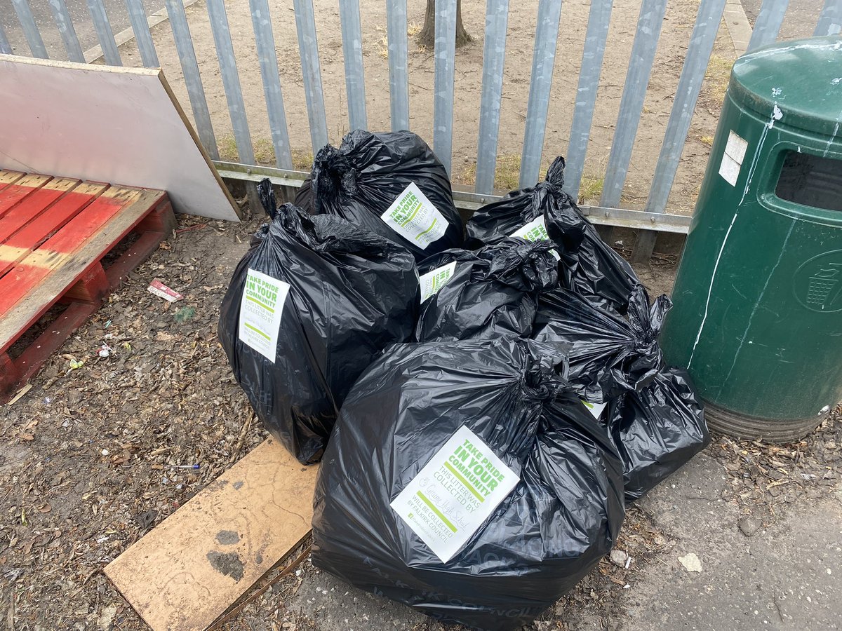 Our first litter pick of the year and our S6 pupils cleared over 30kg of litter from the grounds and Callendar Park! Almost 1500 items all counted toward our <a href="/mcsuk/">Marine Conservation Society</a> award. More to come next week from our S2s! #TakePrideinFalkirk