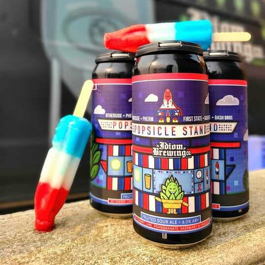 We’ve got a super fun fruited sour ale this week from <a href="/idiombrewingco/">idiombrewingco</a>  that eveyone needs to check out! Popsicle Stand is a brand new collab with Idiom Brewing, Otherside Beverage Project, Pherm Brewing Company, Bash Bros Collective, and <a href="/FirstStateBrew/">First State Brewing Company</a>.