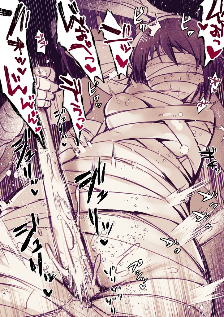 遺跡探索していたらマミーに捕まってお仕置きされちゃう冒険者ちゃん 