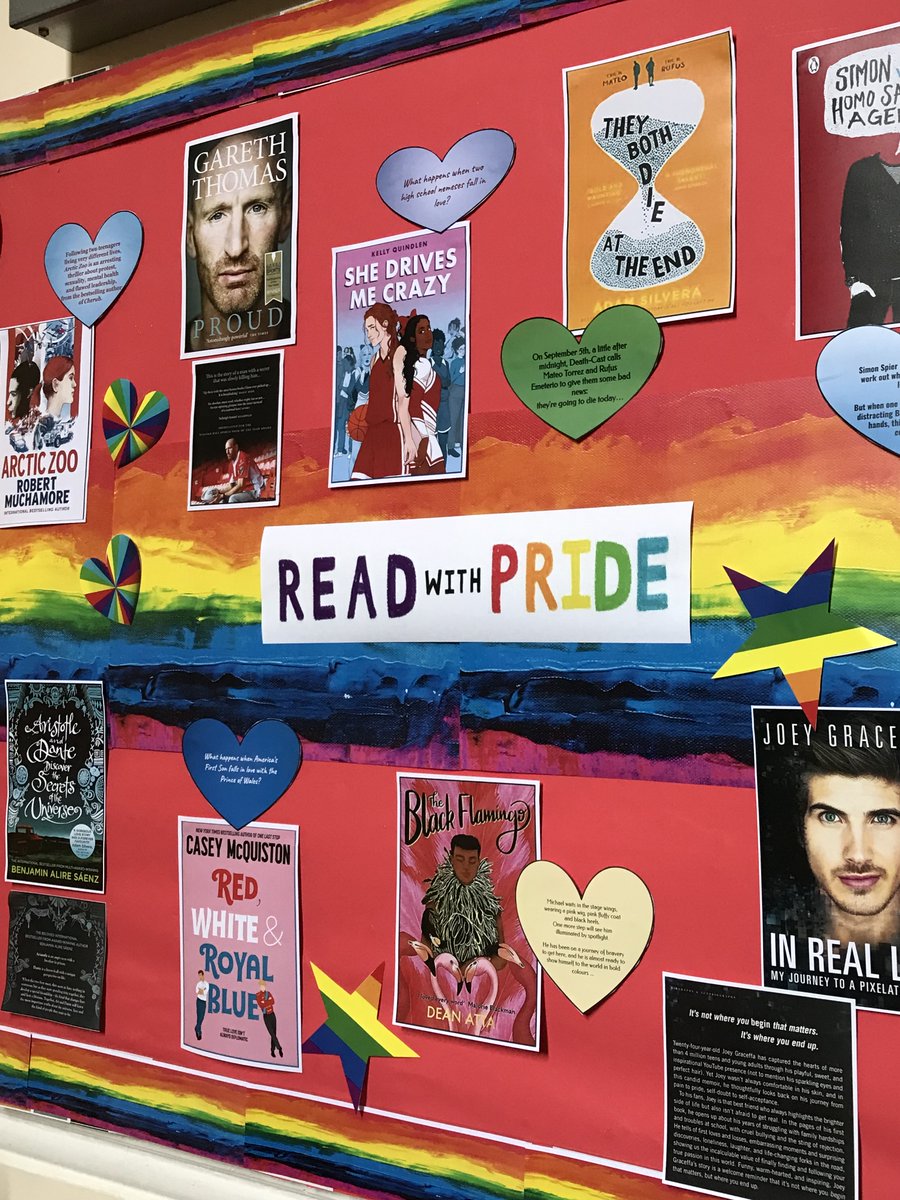 🌈June is Pride Month - a powerful reminder of the importance of acceptance, diversity and love 🏳️‍⚧️. 
Come to the Library to borrow from our wide collection of books...🏳️‍🌈