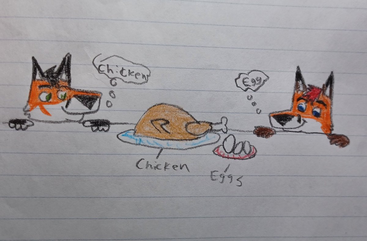 Here's a little something for the fox furries this #foxfriday
Eggs and chicken
Ft. @accordionfox and @coltofox