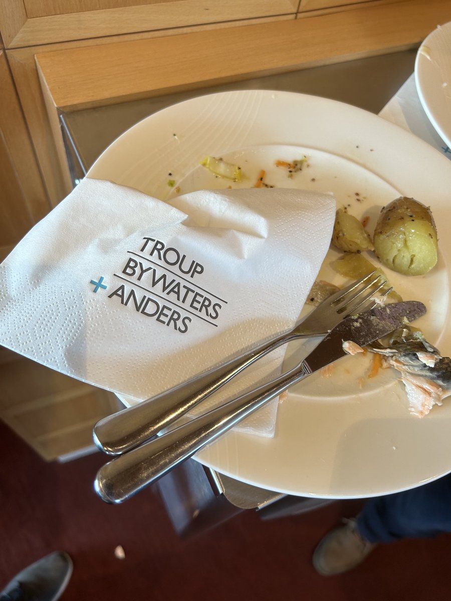 Thank you to ⁦<a href="/TroupBywaters/">Troup Bywaters+Anders LLP</a>⁩ for a good lunch at a great ⁦<a href="/BCO_UK/">British Council for Offices</a>⁩ #BCOconference
