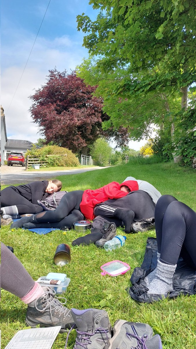 Day 2 of a Silver expedition and the group are feeling tired. <a href="/aspenoutdoors/">Alastair Ewen</a>