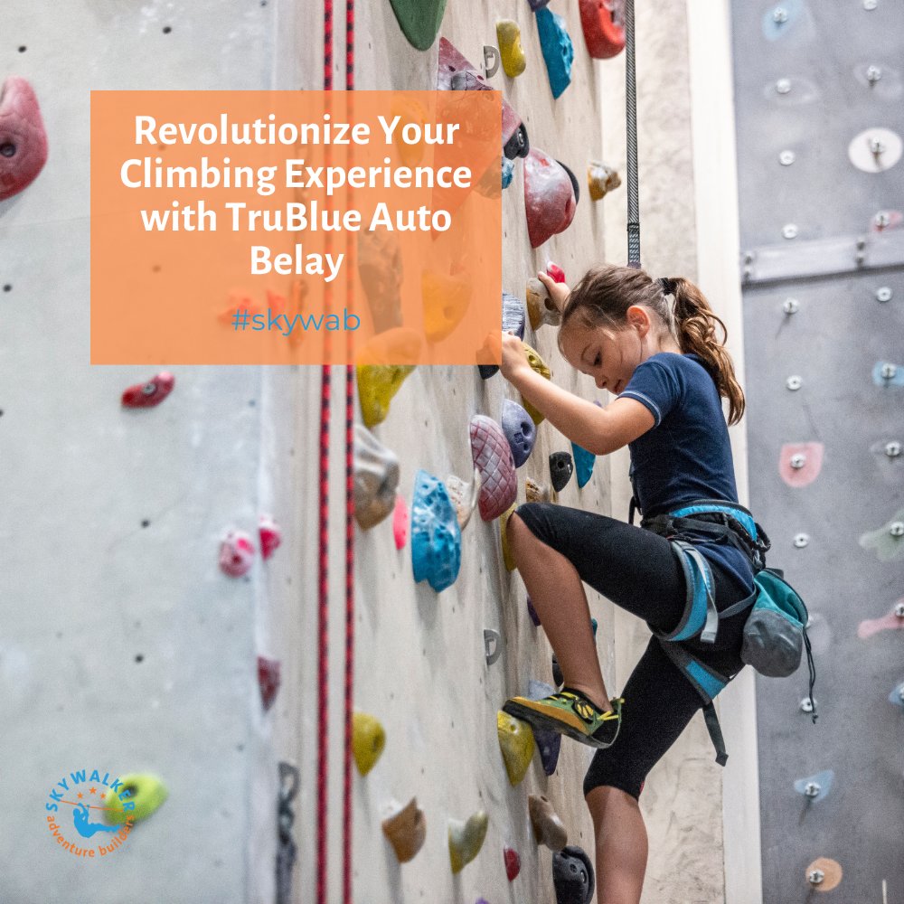 Kids are driven by a desire to succeed. It develops self-assurance, perseverance, and character.

TRUBLUEs make it easier for kids to get up on the wall quickly and with confidence. 👉 bit.ly/2QBNxES
.
.
#TRUBLUE #TRUBLUEautobelay #autobelay #climbinggym #skywab