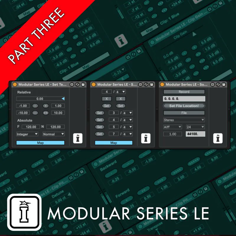 IsotonikStudios's tweet photo. FREE STUFF FRIDAYS: Modular Series LE - Part THREE
#ableton #abletonlive #live11 #daw #producer #producerlife #giveaway #isotonik #maxforlive #max4live #performodule #nedrush #marktowers #aval #isotonikstudios #freestufffridays
https://t.co/ECHOFeftCL https://t.co/2B6TqvqZGi