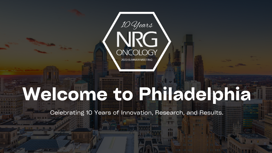 NRGonc's tweet photo. The registration deadline for #NRG10 is June 19! Join us to celebrate our 10th anniversary in Philadelphia at our Summer NRG Meeting this July! Register here: https://t.co/7sIzSPYTMW #NRG2023 https://t.co/hxz5iYNIYP