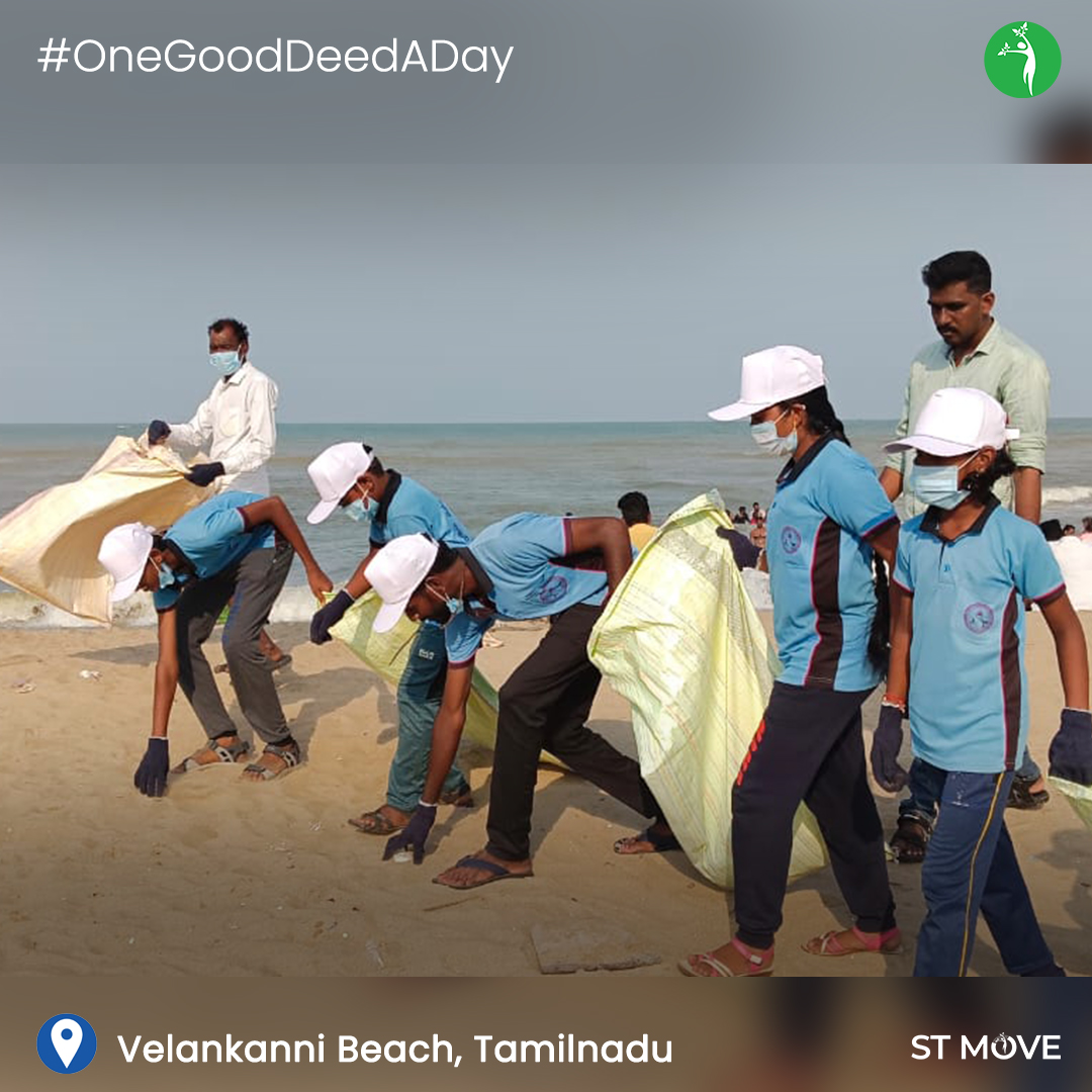 Sankalp_Taru's tweet image. With the immense support it is receiving from environmental enthusiasts all over the country, ST MOVE is co-creating a world where the fight against climate change is everyone's responsibility!

#SankalptaruFoundation  #STMOVE #CleanupDrive #BeachCleanup #TamilNadu