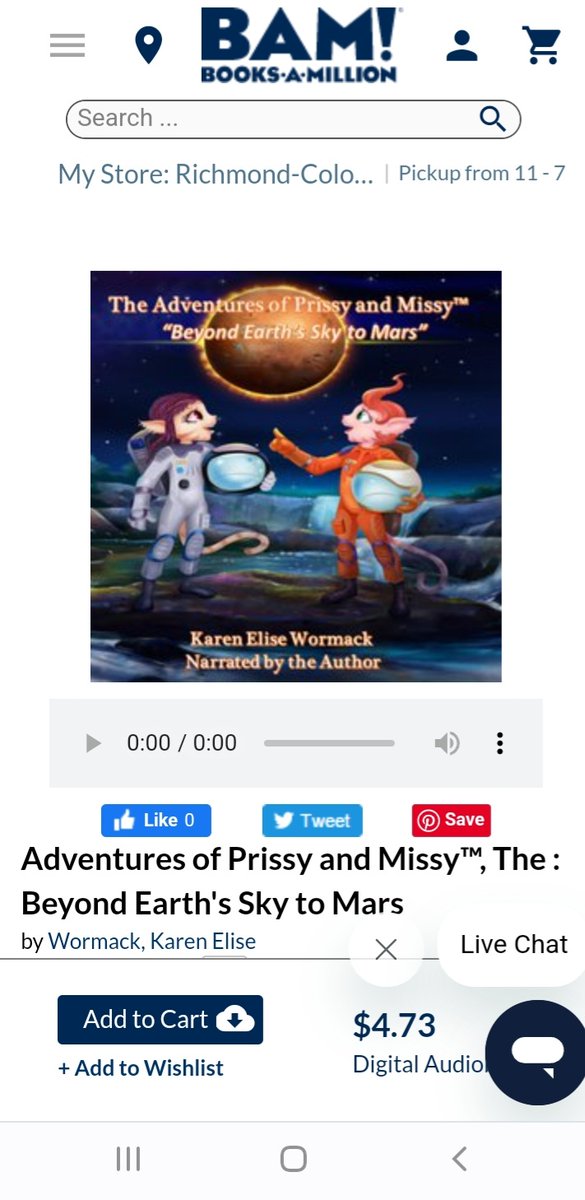 GuildedScribe's tweet photo. @booksamillion Oh! BAM! House of the Guilded Scribe, LLc thanks you!  Prissy and Missy Audiobooks hosted by you are fantastic too! Professionally read to a world audience by the Author.  Sweet! https://t.co/Ni31pus02Y