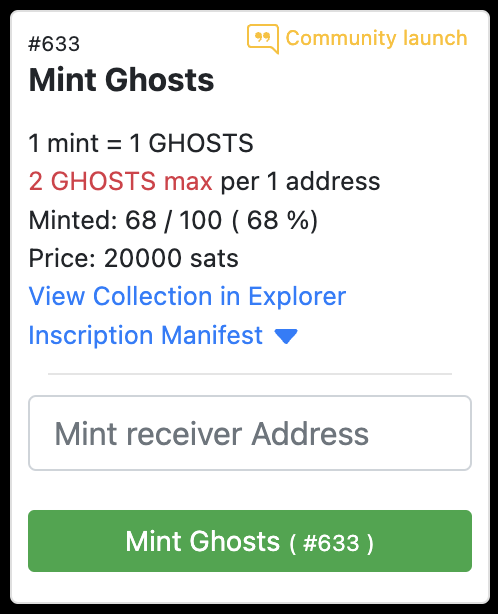 ghostsbrc721's tweet photo. Direct link to mint Ghosts - https://t.co/5pOWdryyJw

Thanks to the good folks at @BRC721_pro 

#BRC721 https://t.co/IC8FveiU2K