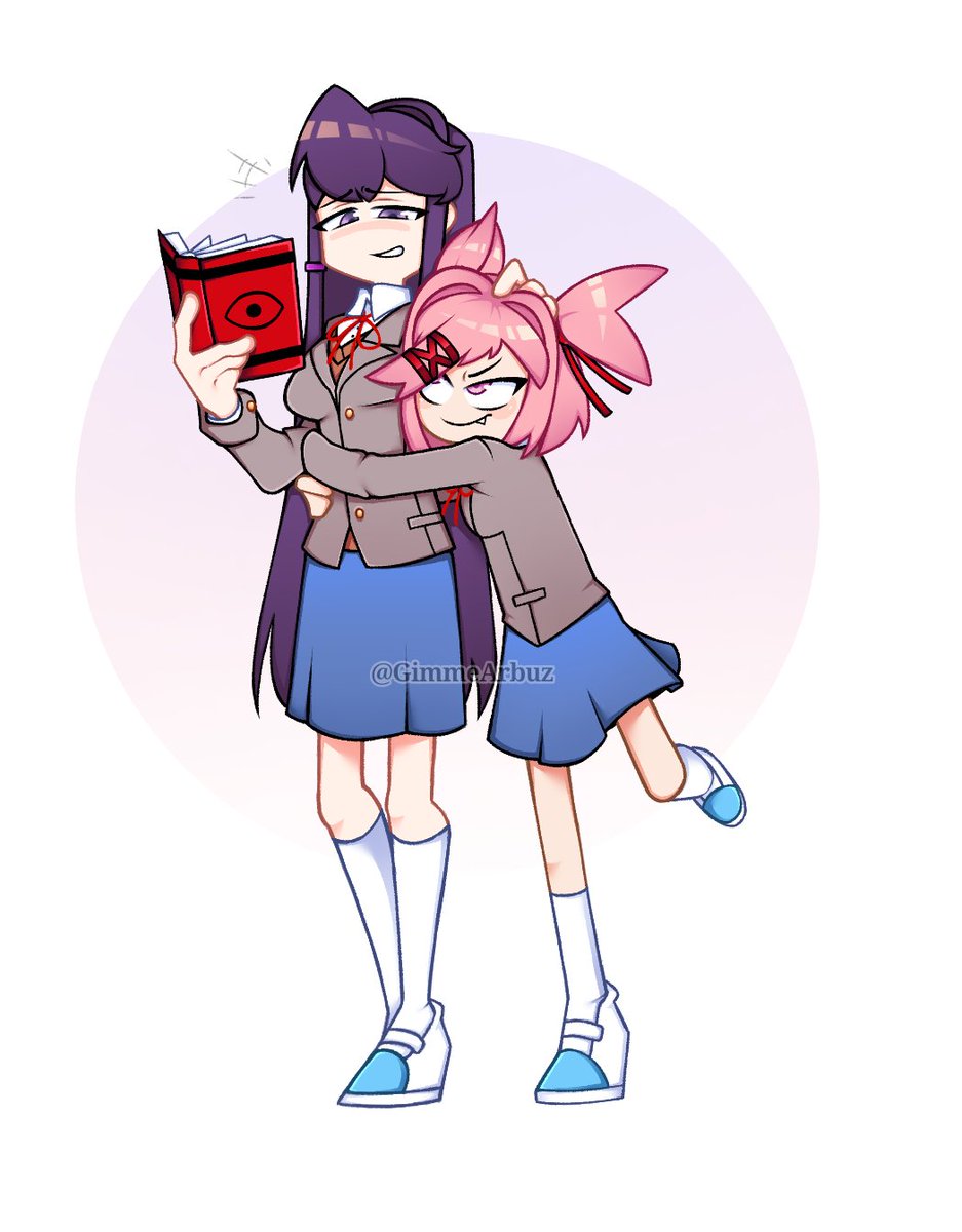 #DDLC #DokiDokiLiteratureClub #DDLCfanart #Yuriddlc #natsukiddlc #Natsuri