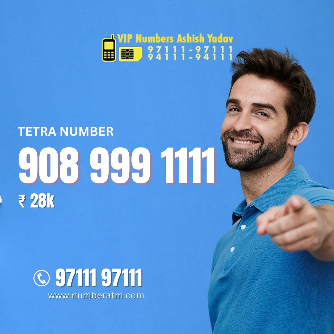 VIPNumberATM's tweet image. Tetra Number
908 999 1111
28K

Call now
9711197111
9411194111
India's largest and most trusted VIP numbers Service Provider.
numberatm.com

#vipnumber #vipnumberstore #vipnumbersforpunjab #fancynumberplate #luxury #fancymobilenumbers #numberatm #ashishyadav