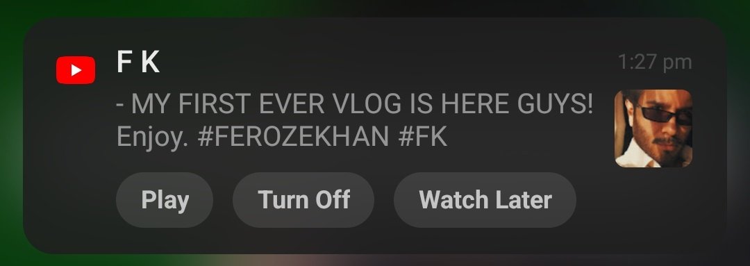 ferozespace's tweet photo. The type of notifications i love; of course Feroze Khan's! ❤ @ferozekhaan https://t.co/wNedO1XPhZ