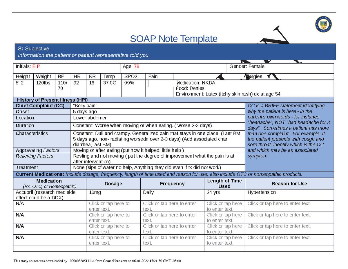 StudyResoures's tweet image. SOAP Note Template. LATEST UPDATED VERSION 2023  #soapnote #fliwy #testbank 
fliwy.com/item/371946/so…
