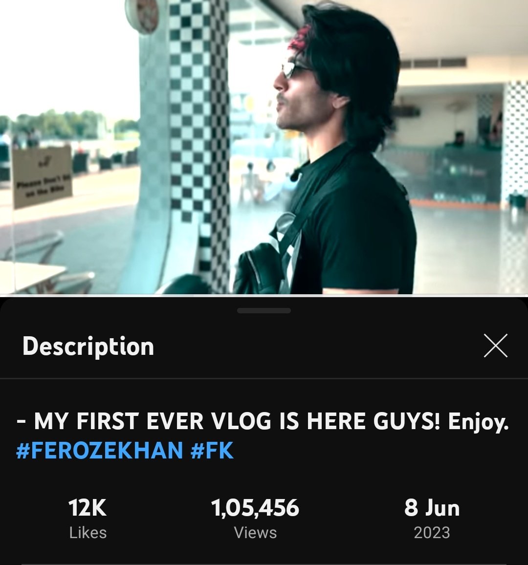 ferozespace's tweet photo. 1 Lakh + views in a day! That's Feroze Khan y'all! 😎🤏🏻  @ferozekhaan how's the josh? 🤭 https://t.co/UR2HkhPXwx