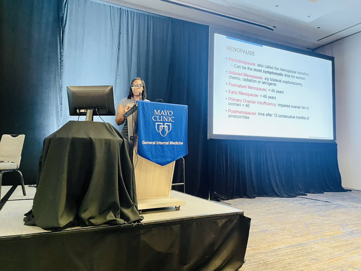 Jewel Kling MD MPH (@drjewelkling) on Twitter photo Dr Taryn Smith, course director for Transforming Women’s Health <a href="/WHMayoClinic/">Mayo Clinic Women's Health</a>, reviews practical considerations of hormone therapy for the busy clinician.
#TransformWH Dr Taryn Smith, course director for Transforming Women’s Health <a href="/WHMayoClinic/">Mayo Clinic Women's Health</a>, reviews practical considerations of hormone therapy for the busy clinician.
#TransformWH