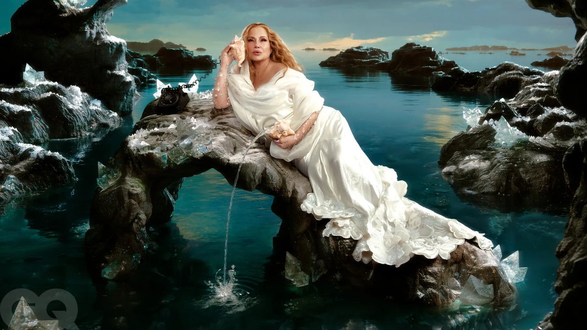 highendhomo's tweet photo. jennifer coolidge for gq, girl i am LIVING https://t.co/tghUxLWWj3