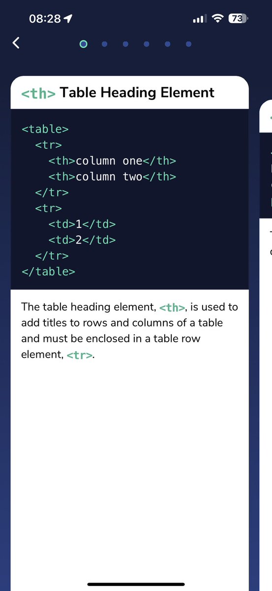 jamalataylor's tweet image. Morning practice and reinforcement of HTML and JavaScript using #codecademy and #sololearn #frontend #webdesign #css #html #javascript #coding #programming #webdev #100DaysOfCode #blacksintech
