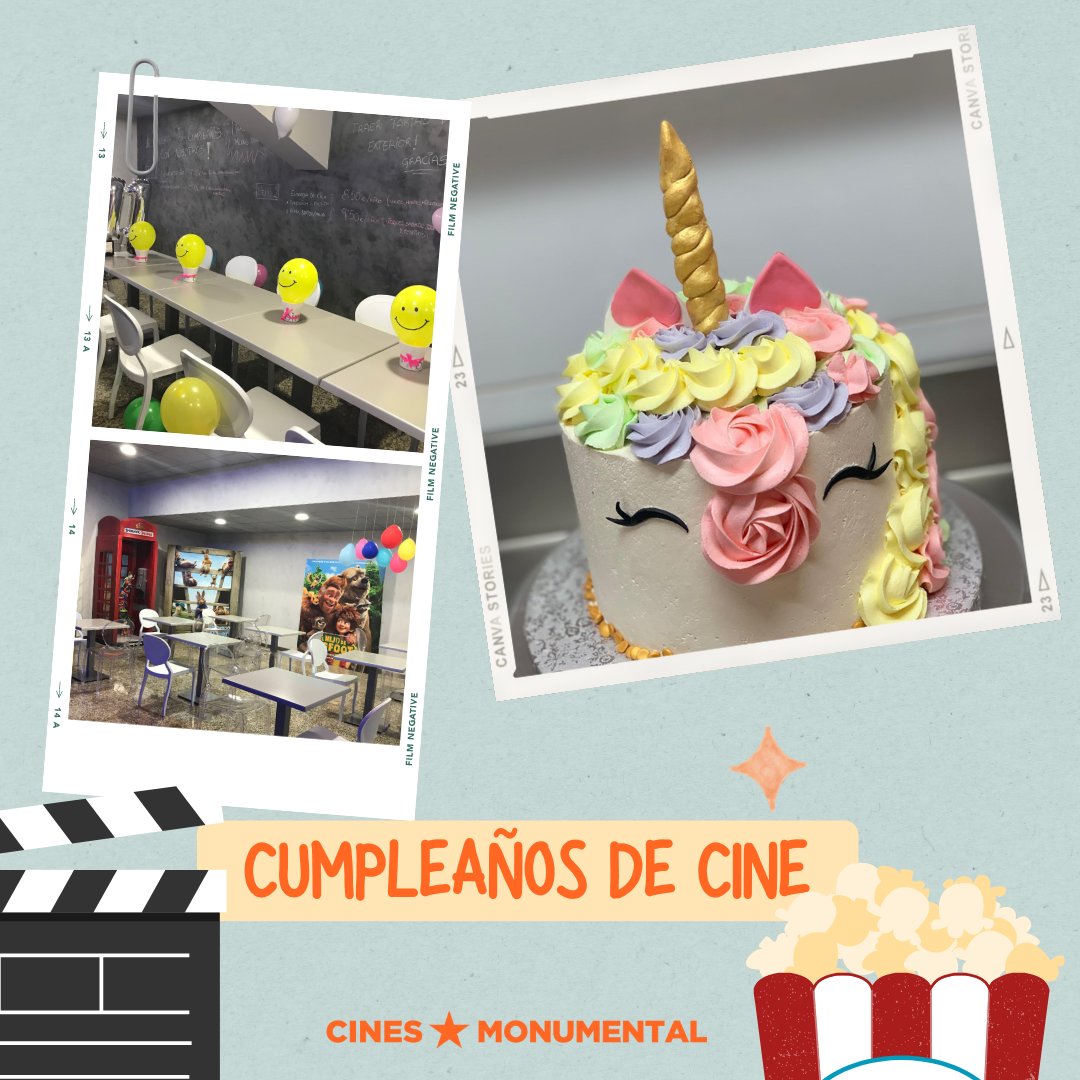 ¡Reserva tu fecha y prepárate para un cumpleaños inolvidable en nuestro cine! Encuentra la información en nuestra web y contacta con nosotros en ✉️info@cinesdealmeria.com o 📲950 14 49 08

#cinesalmeria #cumpleañosdecine #cinecumpleaños #almeria #cinesmonumental