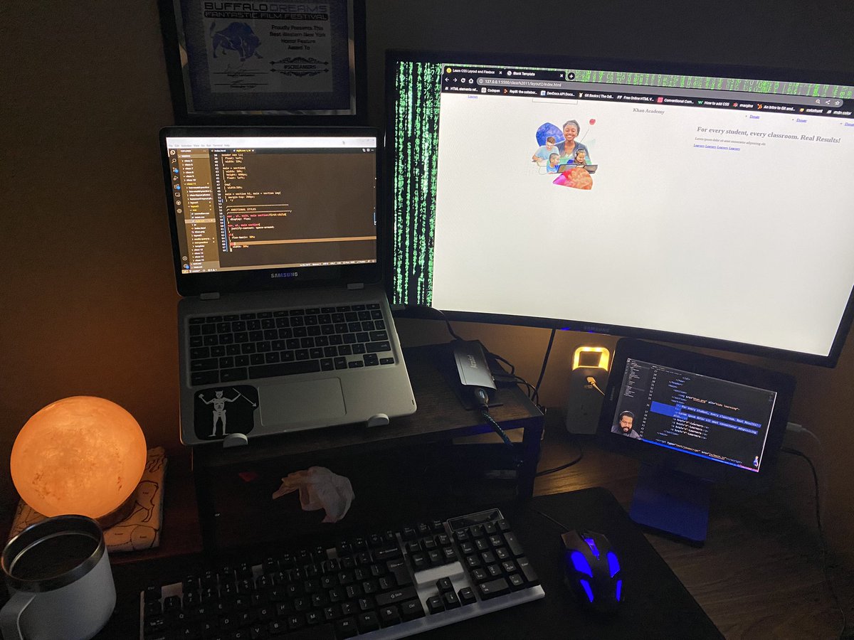 TasonJorres's tweet image. 4:30am
✅ completed class 11
✅ finished @traversymedia flexbox cc
✅ started map api for client site
✅ dad stuff
✅ nice chat with @gyanGPT and call later with @arcadejacob
#dadswhocode #coderdad
#100Devs #coding #HTML #CSS #LearnToCode #LearningToCode #CodeNewbie #webdev