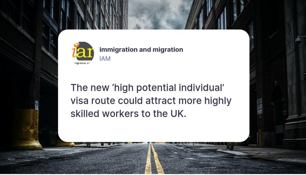 UK Opens Door to Foreign Graduates
▸ iam.re/3ibcEvp

#WorldSTopUniversities #UkWorkVisa #UkVisa #BoostInnovation #JobOffer #ImmigrationUpdates #HighlySkilledWorkers #ImproveBritainSCompetitiveness #IaM #Travel