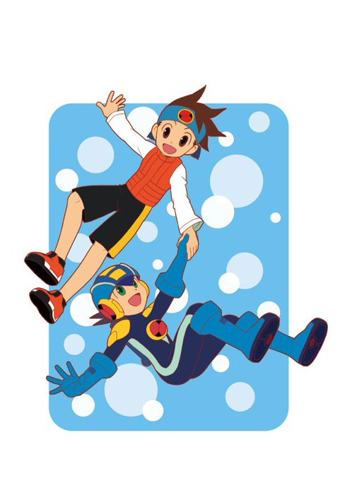 「2boys blue headband」 illustration images(Latest)