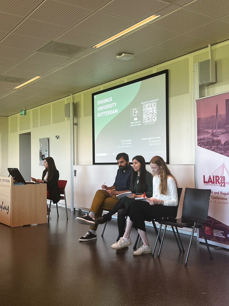 The 6th and last panel on the EU governance of AI is rolling, with an interesting discussion on the relevance and effectiveness of the AI Act and standardisation processes.