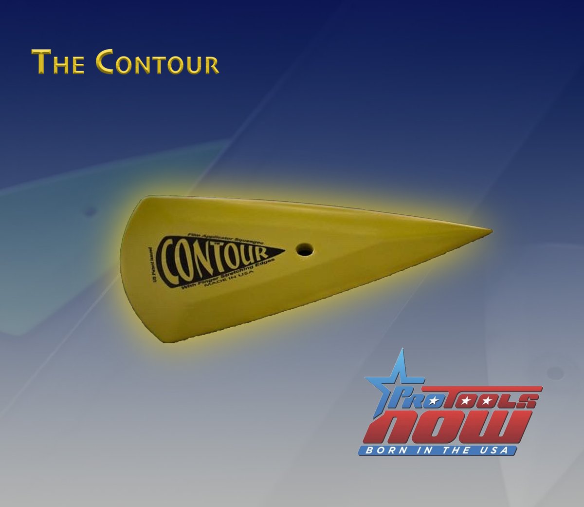 ProToolsNow's tweet image. Whether on glass or painted surfaces, Contour hugs the surface evenly while spreading radial pressure outward for quick film adhesion. Plus it has an elongated triangular shape that gets into all those hard–to–reach spots.

Find out more:
protoolsnow.com/products/the-c…

#windowfilmtools