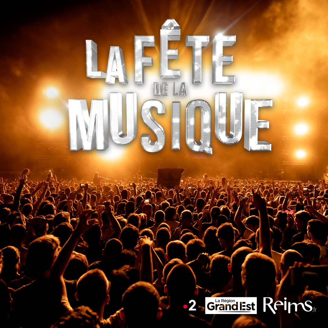 Concert #FêteDeLaMusique @France2tv à Reims : la #billetterie en ligne ouvre ce #lundi 12 juin à 12 h. Vous retrouverez le lien pour réserver vos places sur la page Facebook de la ville de #Reims. Un évènement #gratuit sur réservation. => Plus de détails bit.ly/3N1SQZP