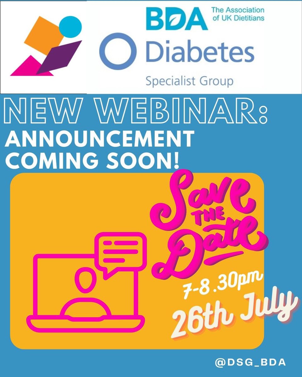 SAVE THE DATE! Our next webinar is on 26th July at 7-8.30pm. More details coming soon!!!