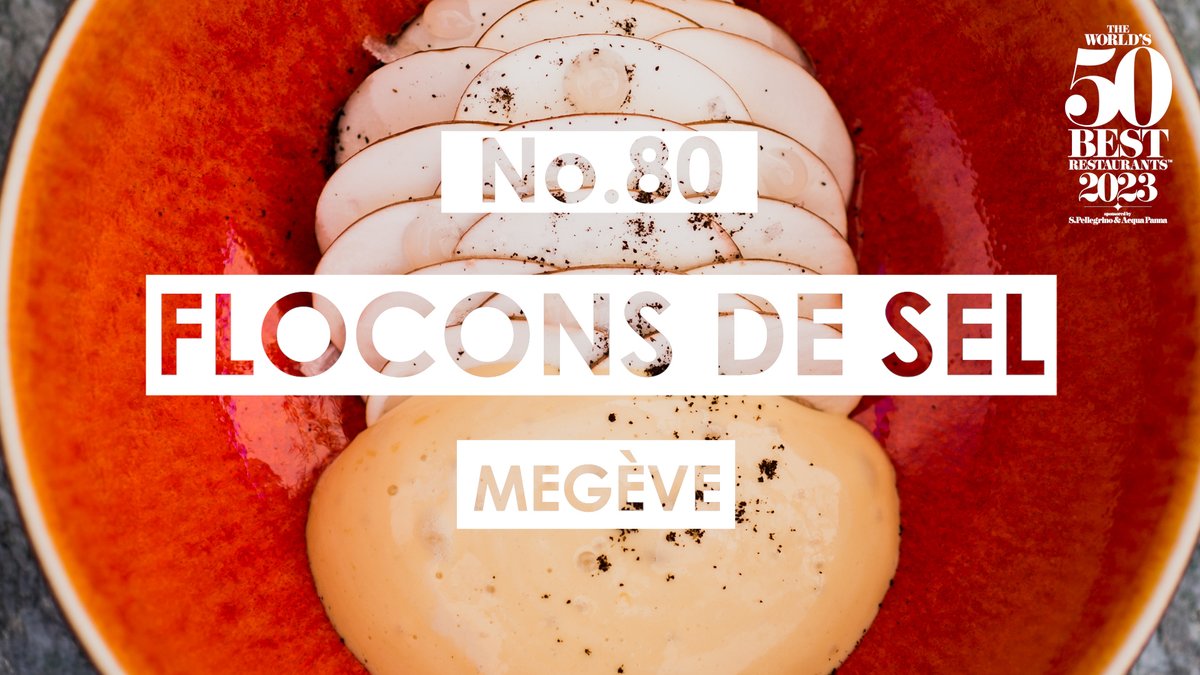 Dine with a view of the alpine terrain at Flocons de Sel in #Megève, No.80 in the list! #Worlds50Best