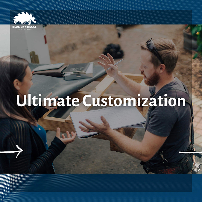 BlueSkyDecks's tweet image. We specialize in creating personalized decks that stand out. Why settle for ordinary when you can have extraordinary? Choose Blue Sky to elevate your outdoor living space!

Set up your discovery call today!👇
#CustomDeckDesign BlueSkyDecks