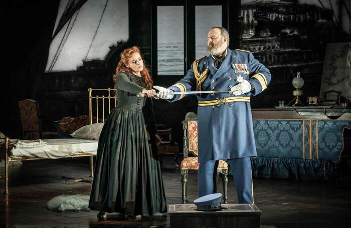 ★★★★★ Review: Tristan and Isolde – Sensational singing and sensitive orchestral playing in a thoughtful new staging @grangeparkopera bit.ly/3WVF8Mz