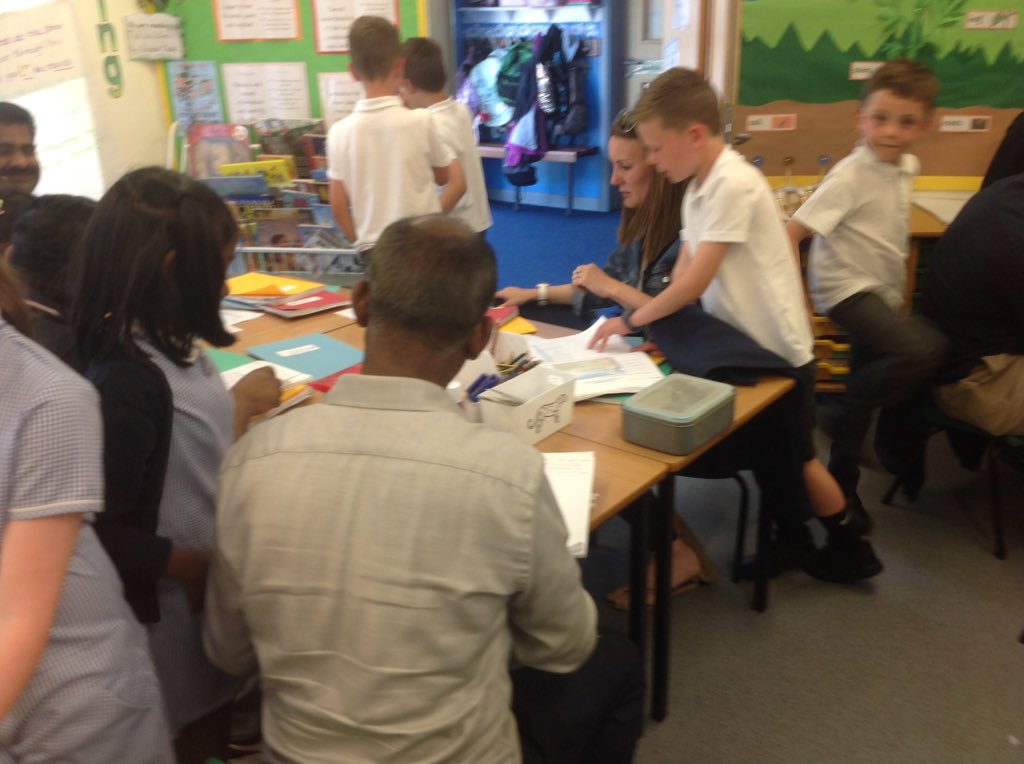 We loved having our grown ups come into school for our Fabulous Finish. #GilesBrookSCH