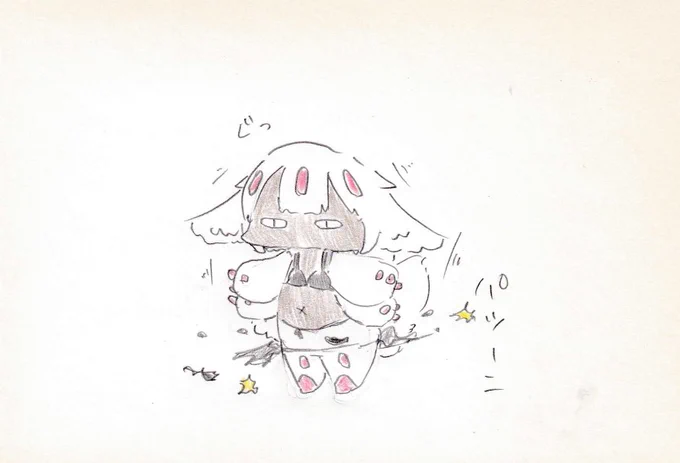 もふもふすぎてビキニのパンツが弾けたそす子。 #イラスト #メイドインアビス #miabyss