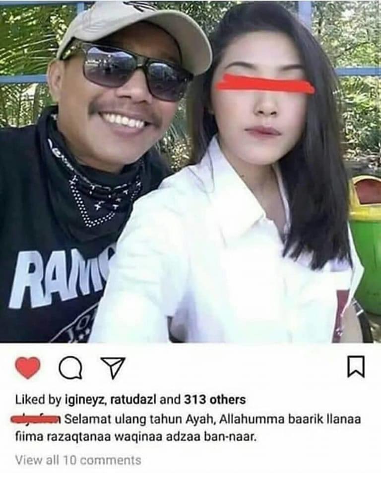 Ayahnya dimakan