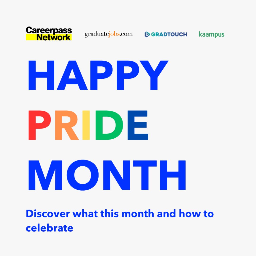 CareerpassN's tweet photo. Happy Pride Month!

It's pride month this June, a time to celebrate the LGBTQA+ community! https://t.co/eTuFEHlgHV
