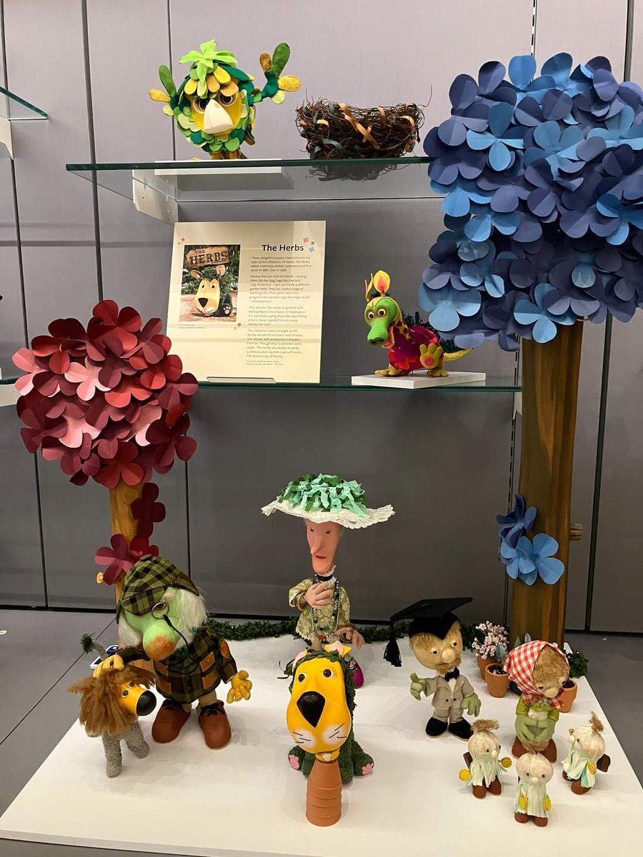 Simon Hart (@si_hart) on Twitter photo Fans of classic children's TV may like to know that a new exhibition at <a href="/RHSWisley/">RHS Garden Wisley</a> has a display of Ivor Wood's puppets from the TV series The Herbs. Come and see Parsley, Dill, Sage and the team in the old Laboratory Gallery!
rhs.org.uk/gardens/wisley… Fans of classic children's TV may like to know that a new exhibition at <a href="/RHSWisley/">RHS Garden Wisley</a> has a display of Ivor Wood's puppets from the TV series The Herbs. Come and see Parsley, Dill, Sage and the team in the old Laboratory Gallery!
rhs.org.uk/gardens/wisley…