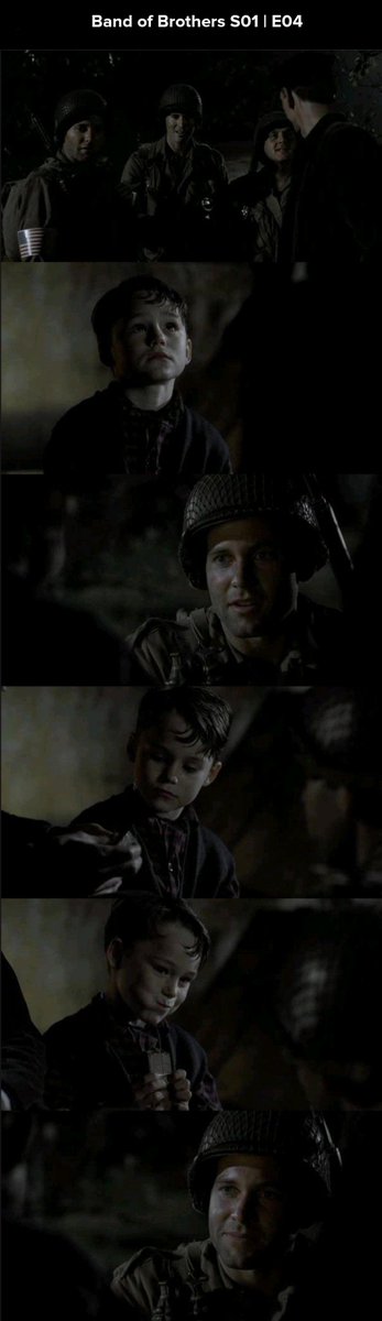 #BandOfBrothers 
best and saddest scene ever :(