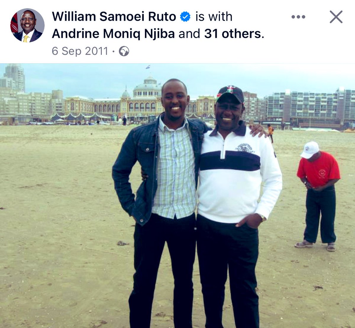 Friends since 2011. Loyalty and hardwork pays 😊. @HusseinMohamedg @WilliamsRuto
