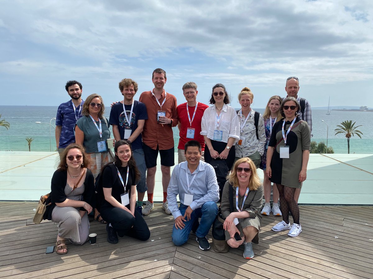 Team picture at the balcony #ASLO2023 <a href="/nansenlegacy/">The Nansen Legacy</a>