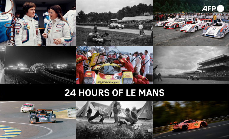 AFPcom's tweet photo. 🏁🏎 For the centenary of the @24hoursoflemans, #AFP journalist @CecileCadel dove into the best pictures of the event. 
👉 Check them out: https://t.co/wUUhp64qk1

#AFPArchives #LEMANS24 #LeMansCentenary #WEC https://t.co/Hrpzbr1eTD